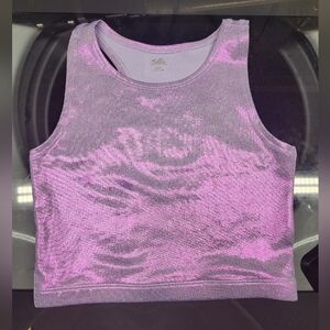 Justice Purple Shiny Dance Top Girls 10